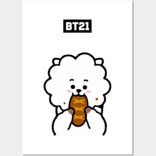 bt21 bts exclusive design 6 Posters and Art